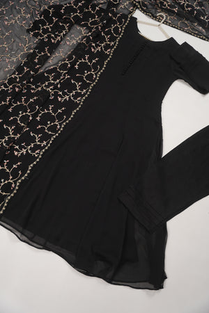 Kashish Maxi Eid Collection ML-02 (Black)