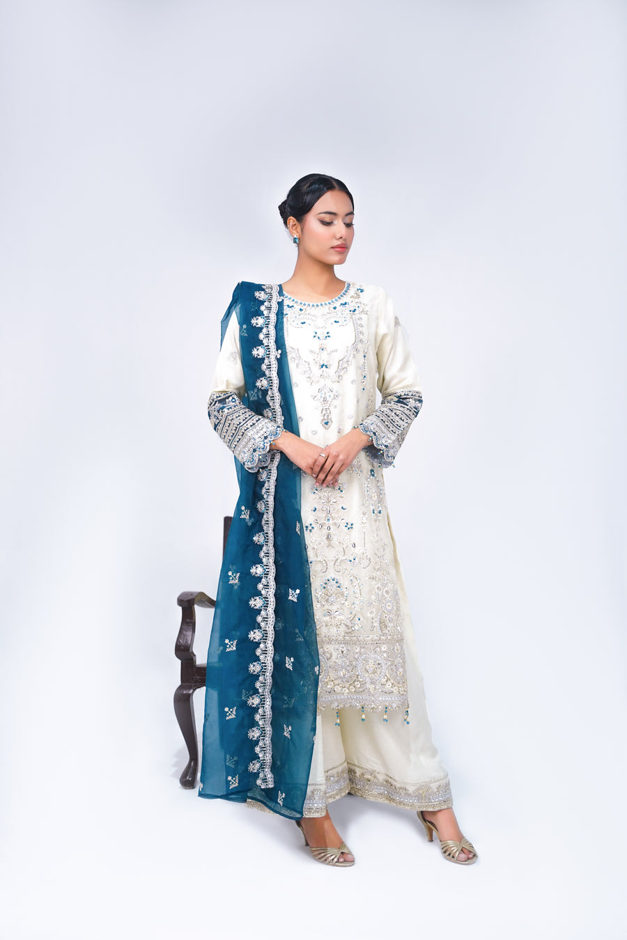 BE-MISAAL LUXURY 3 PCS EID COLLECTION 2025 BM-001