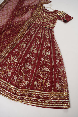 Gul-e-Rung Lehnga Choli ZA-04