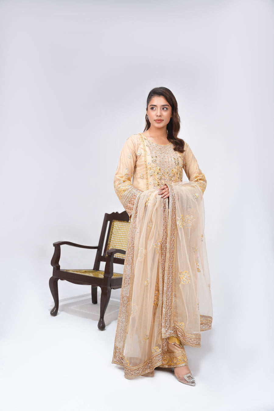 Be-Misaal Luxury 3 PCS Eid Collection 2025 CE-001