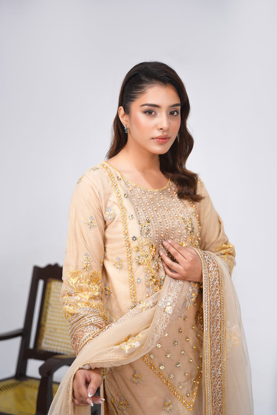 Be-Misaal Luxury 3 PCS Eid Collection 2025 CE-001