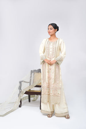 Be-Misaal Luxury 3 PCS Eid Collection 2025 FE-002