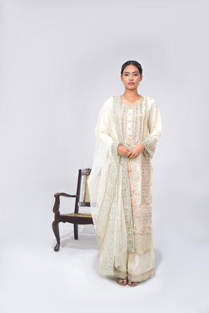 Be-Misaal Luxury 3 PCS Eid Collection 2025 FE-002