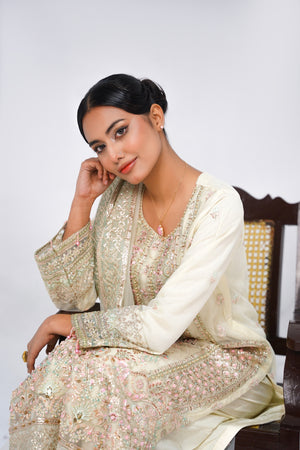 Be-Misaal Luxury 3 PCS Eid Collection 2025 FE-002