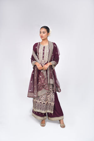 Be-Misaal Luxury 3 PCS Eid Collection 2025 EC-002