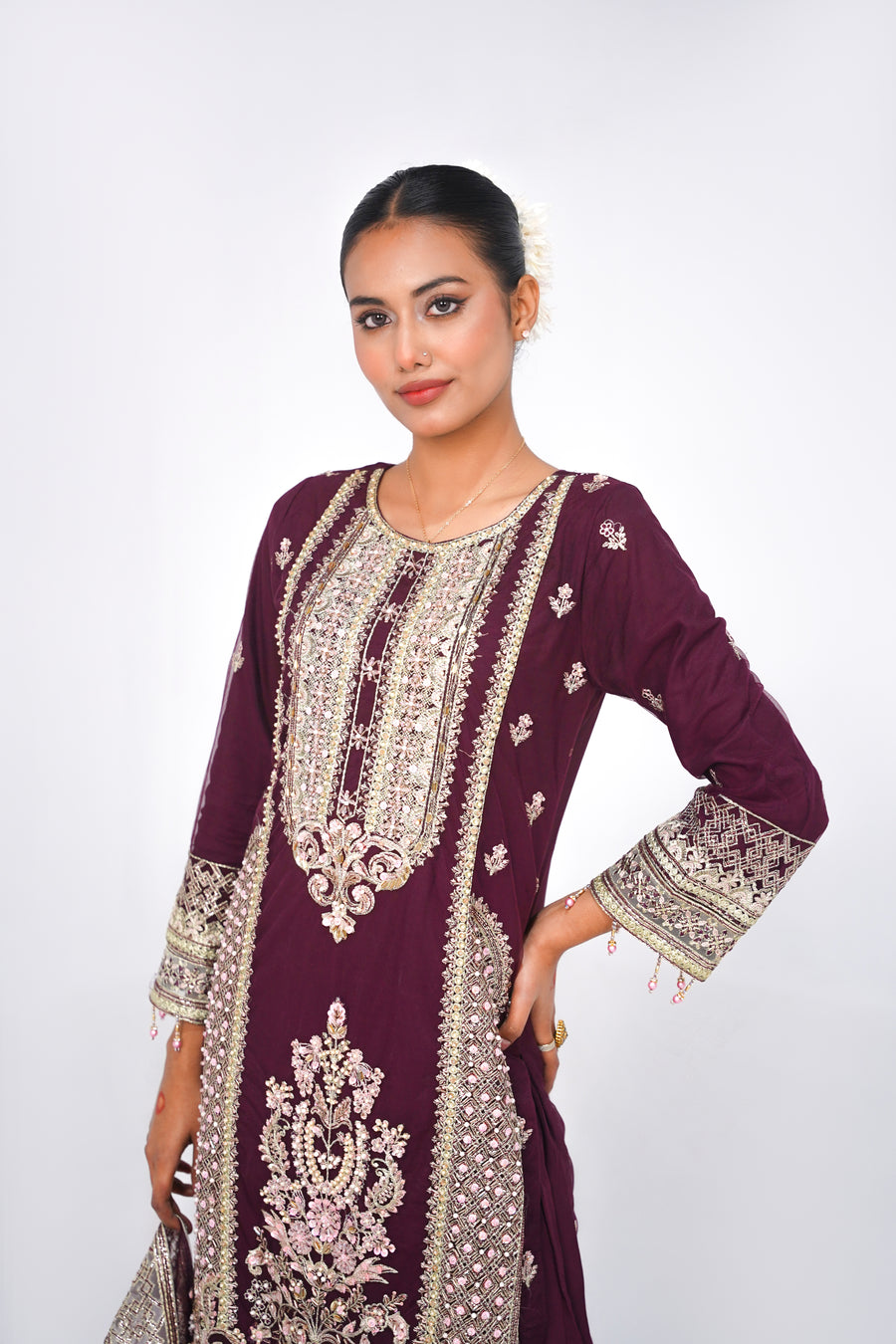 Be-Misaal Luxury 3 PCS Eid Collection 2025 EC-002