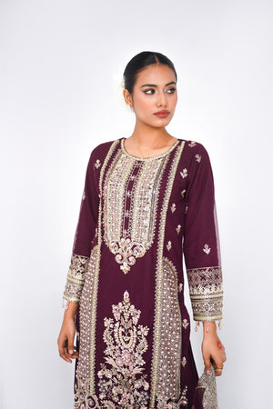 Be-Misaal Luxury 3 PCS Eid Collection 2025 EC-002