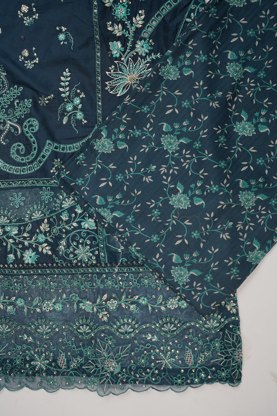 ORIGINAL BIN SAEED PRINTED EMBROIDERED LAWN HST-004