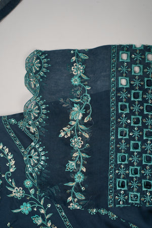 ORIGINAL BIN SAEED PRINTED EMBROIDERED LAWN HST-004