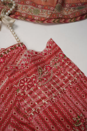 ORIGINAL BIN SAEED PRINTED EMBROIDERED LAWN HST-006