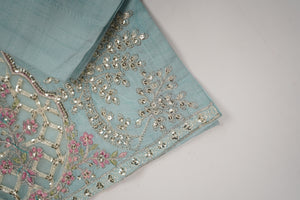 ORIGINAL BIN SAEED PRINTED EMBROIDERED LAWN HST-001