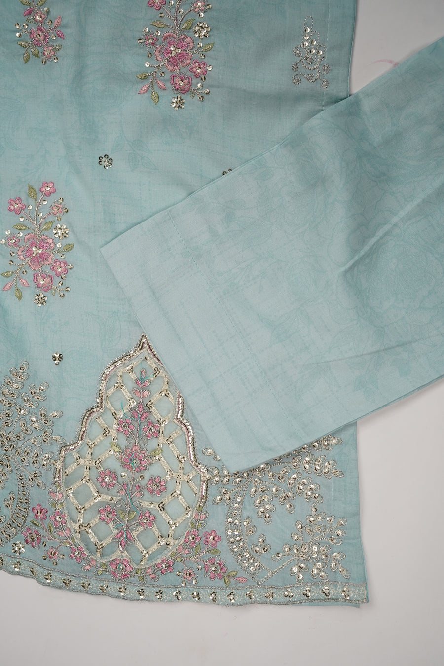 ORIGINAL BIN SAEED PRINTED EMBROIDERED LAWN HST-001