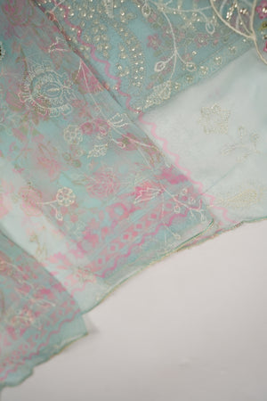 ORIGINAL BIN SAEED PRINTED EMBROIDERED LAWN HST-001