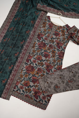 Original Tawakal khaddar 3pc collection MN-04