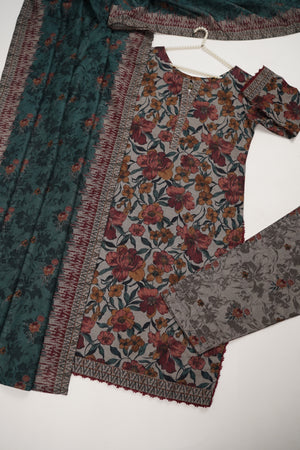 Original Tawakal khaddar 3pc collection MN-04
