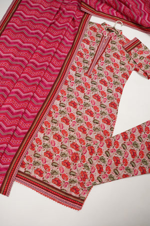 Original Tawakal khaddar 3pc collection MN-02