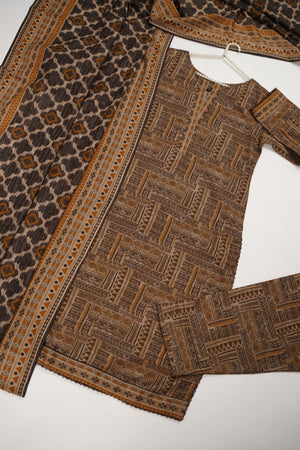 Original Tawakal khaddar 3pc collection MN-08