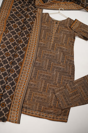 Original Tawakal khaddar 3pc collection MN-08