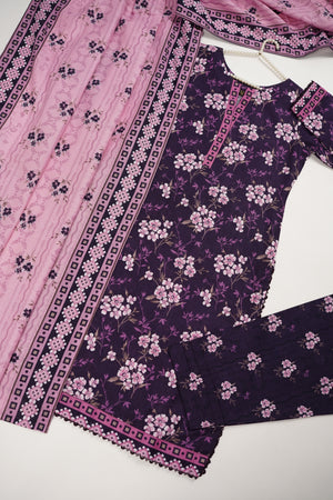 Original Tawakal khaddar 3pc collection MN-03