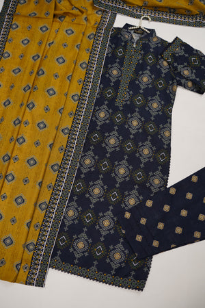 Original Tawakal khaddar 3pc collection MN-09