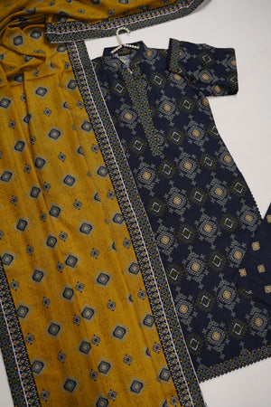 Original Tawakal khaddar 3pc collection MN-09