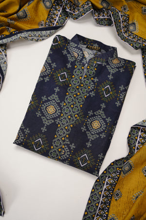 Original Tawakal khaddar 3pc collection MN-09