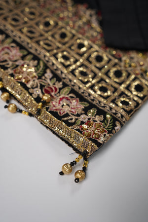 Rang-e-Noor Eid Collection SR-01 Black