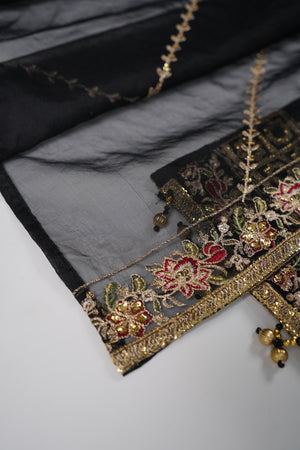 Rang-e-Noor Eid Collection SR-01 Black