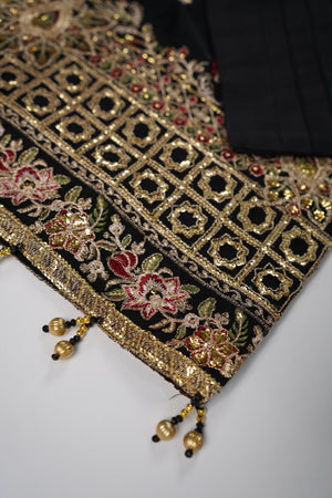Rang-e-Noor Eid Collection SR-01 Black