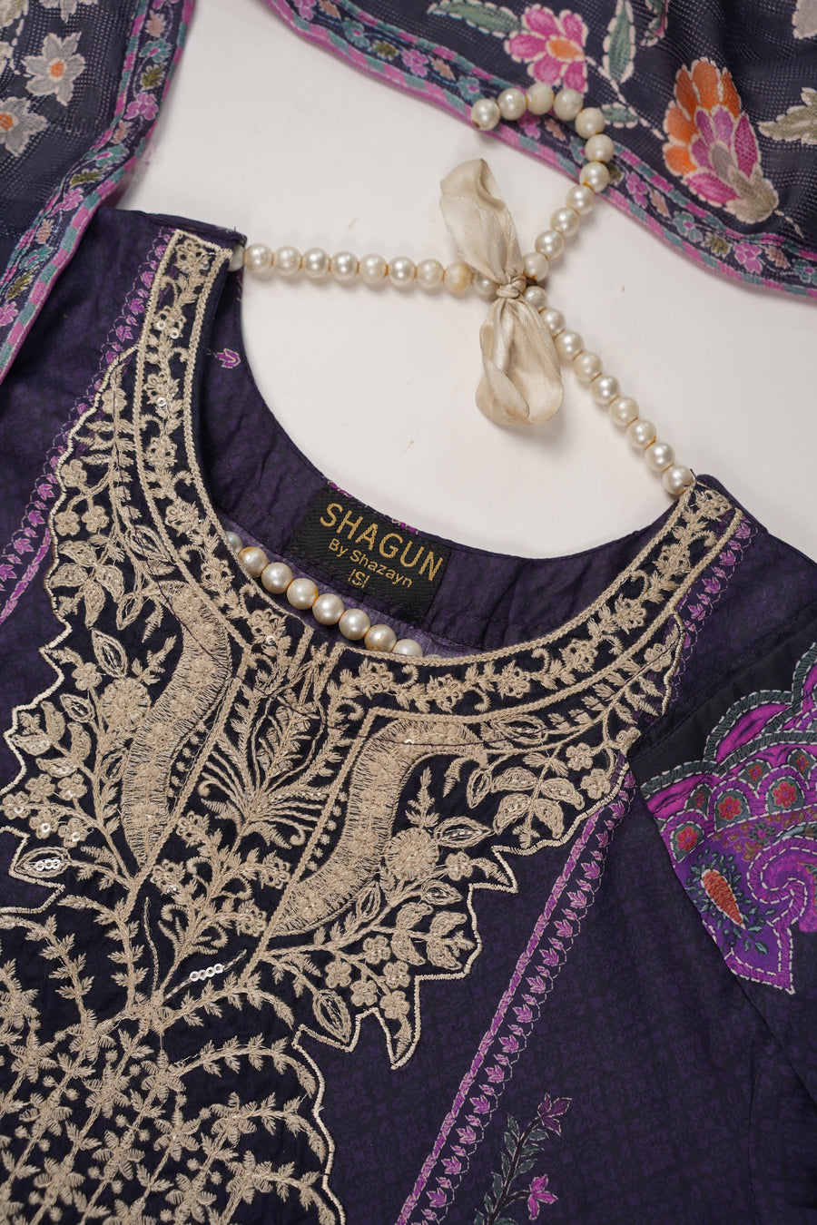Original Asim Jofa 3pcs Lawn  Collection MT-02