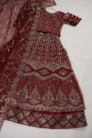 Gul-e-Rung Lehnga Choli UP-05