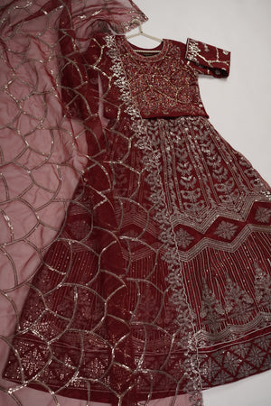 Gul-e-Rung Lehnga Choli UP-05