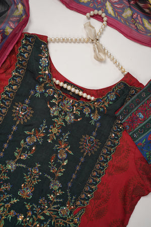 Original Asim Jofa 3pcs Lawn  Collection MT-04