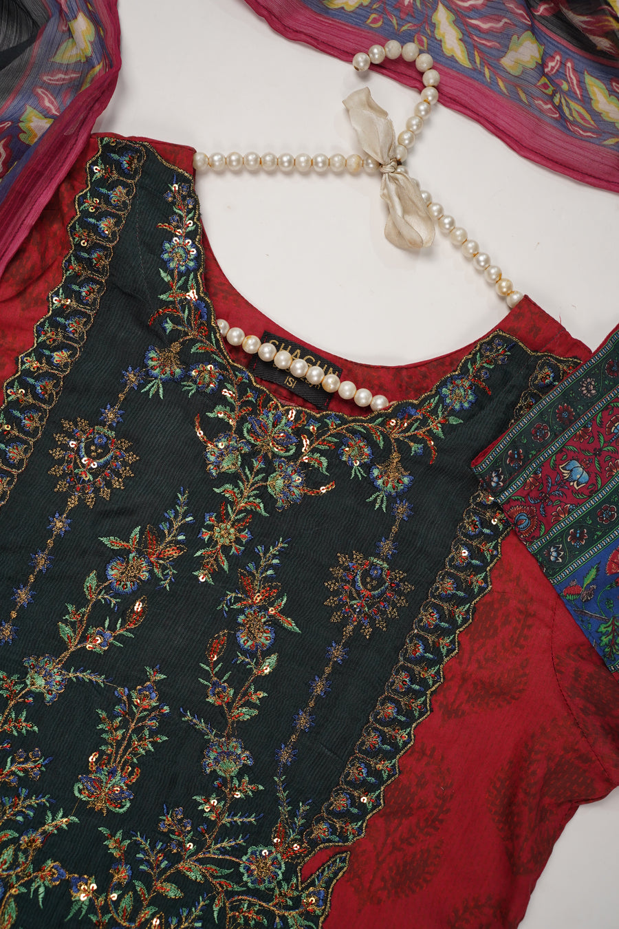 Original Asim Jofa 3pcs Lawn  Collection MT-04