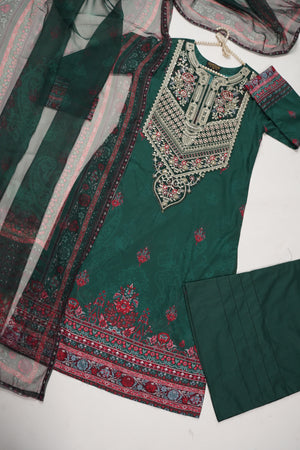 Original Asim Jofa 3pcs Lawn  Collection MT-06