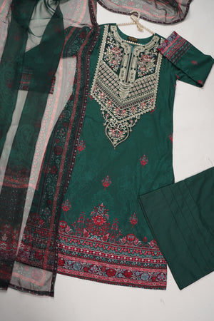 Original Asim Jofa 3pcs Lawn  Collection MT-06