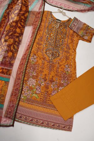 Original Asim Jofa 3pcs Lawn  Collection MT-08