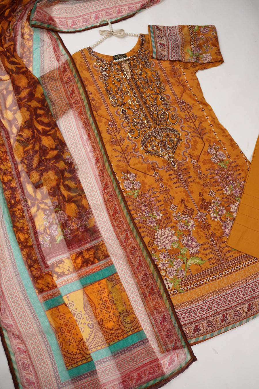 Original Asim Jofa 3pcs Lawn  Collection MT-08