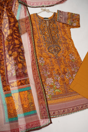 Original Asim Jofa 3pcs Lawn  Collection MT-08