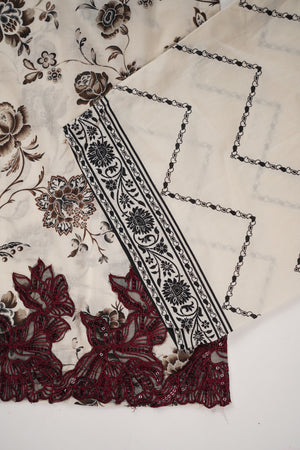 Original Asim Jofa 3pcs Lawn  Collection MT-05