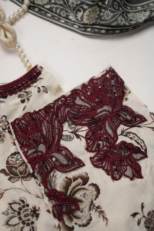 Original Asim Jofa 3pcs Lawn  Collection MT-05