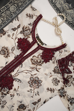 Original Asim Jofa 3pcs Lawn  Collection MT-05