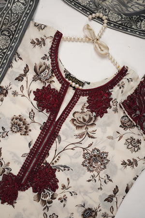 Original Asim Jofa 3pcs Lawn  Collection MT-05