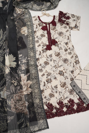 Original Asim Jofa 3pcs Lawn  Collection MT-05