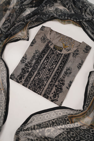 Original Asim Jofa 3pcs Lawn  Collection MT-07