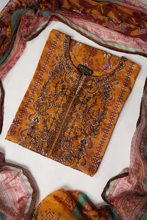 Original Asim Jofa 3pcs Lawn  Collection MT-08
