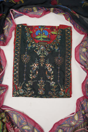 Original Asim Jofa 3pcs Lawn  Collection MT-04