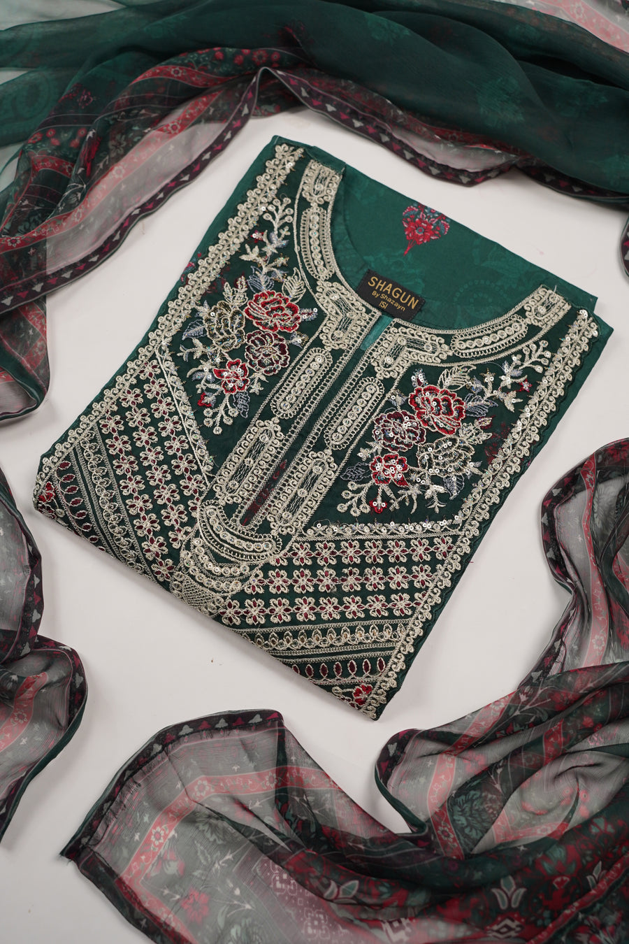 Original Asim Jofa 3pcs Lawn  Collection MT-06