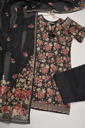 Bin Saeed - FARSHI -Exclusive Printed 3PC Collection RB-02