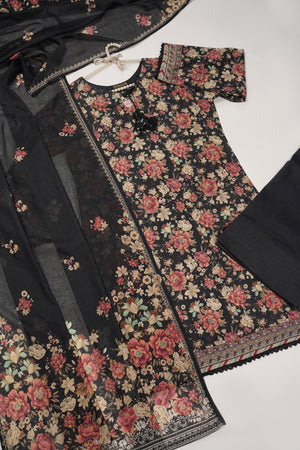 Bin Saeed - FARSHI -Exclusive Printed 3PC Collection RB-02